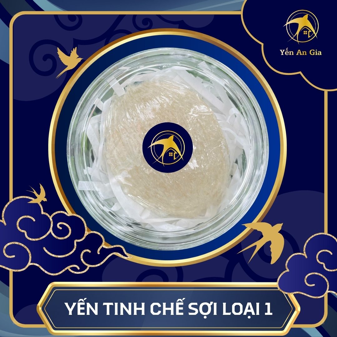 YẾN TINH CHẾ SỢI LOẠI 1 - 1 TỔ yen-tinh-che-soi-loai-1-1-to