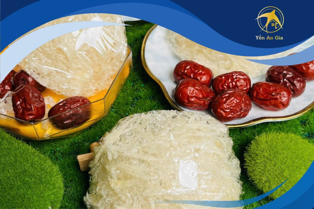 yến tinh chế sợi