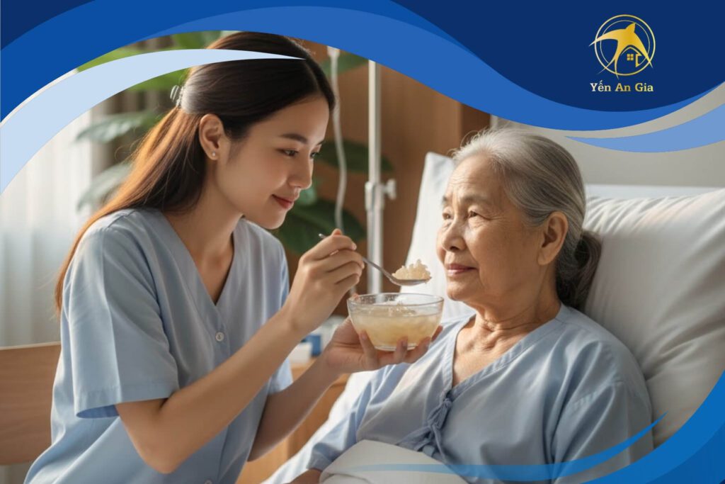 Người đang bệnh dùng yến