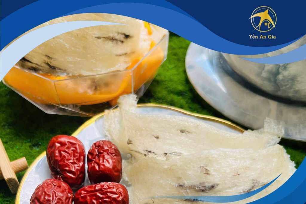 khẩu phần yến sào mỗi lần ăn