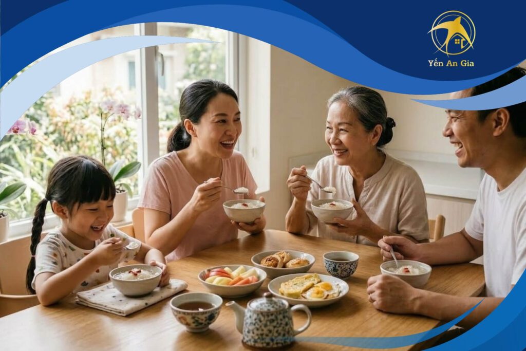 cách dùng yến sào cho bé