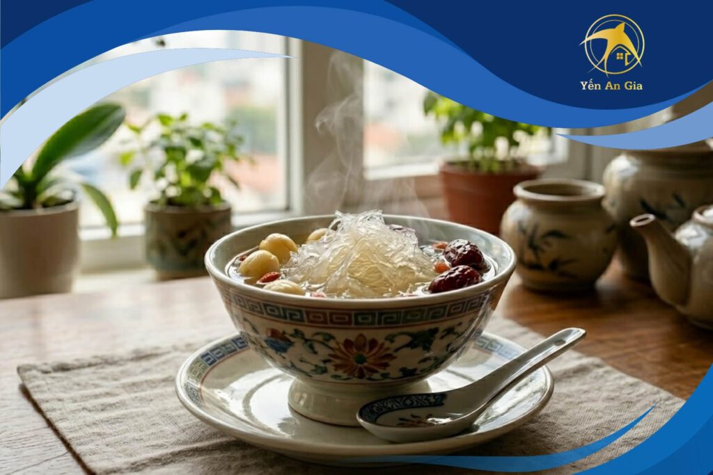 yến chưng hạt sen 1